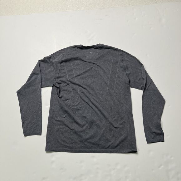 Lululemon Athletica Metal Vent Tech Crew Neck Long Sleeve Shirt Dark Gray XL - Picture 14 of 16